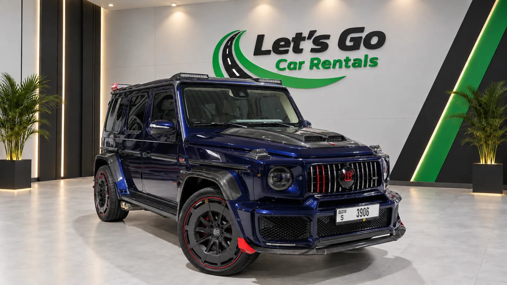 Mercedes G63 AMG - Kit BRABUS G900 Rocket 2022 rental in Dubai