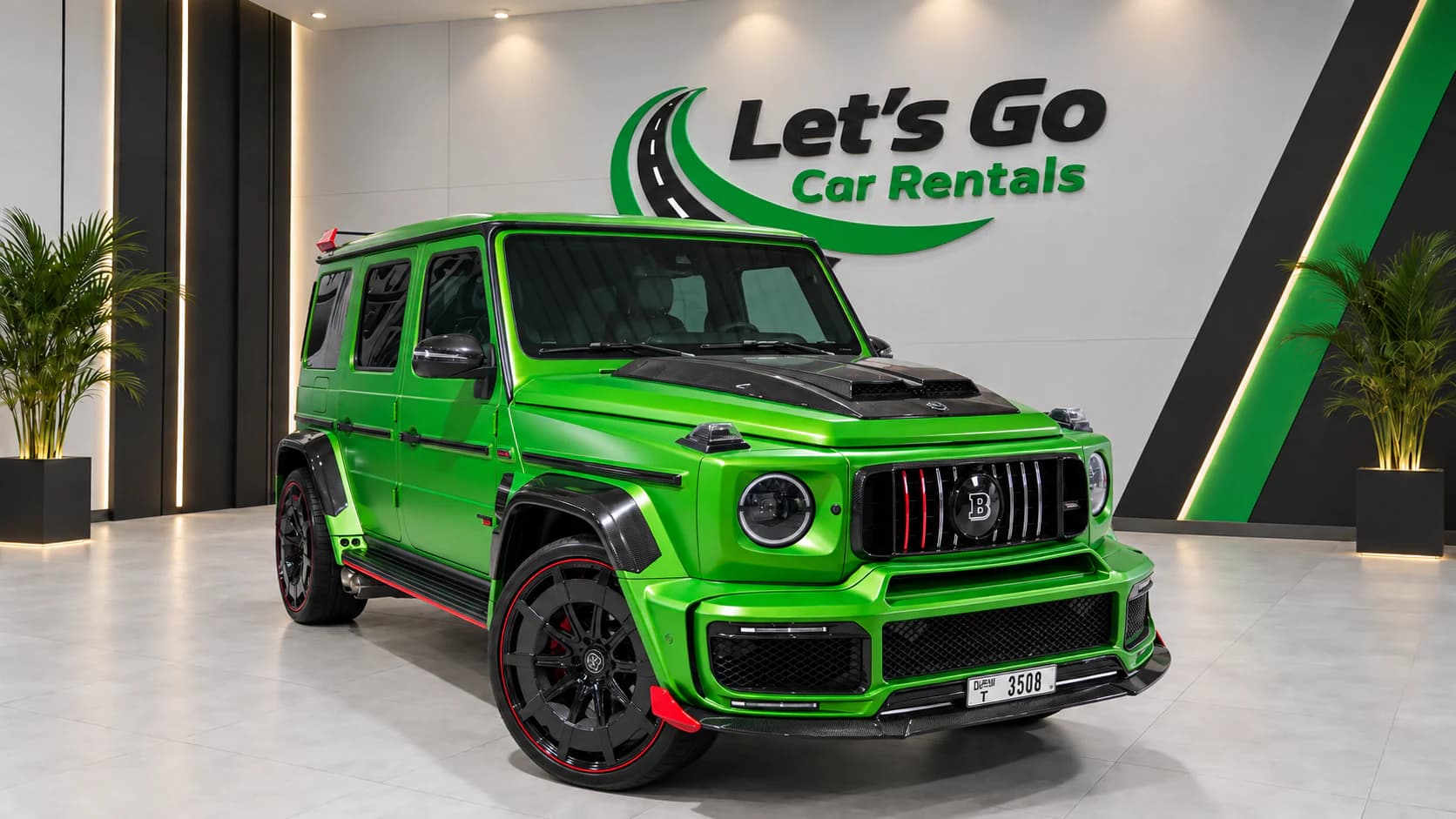 Mercedes G63 AMG - Kit BRABUS G900 Rocket 2023 rental in Dubai