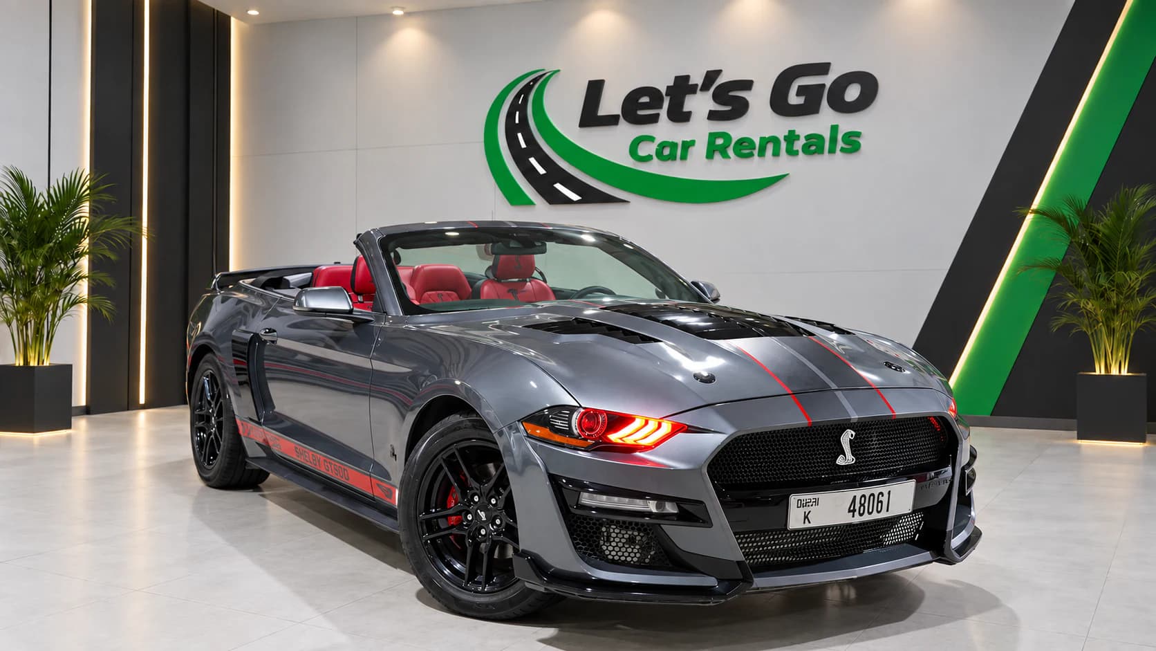 Ford Mustang EcoBoost 2023 rental in Dubai