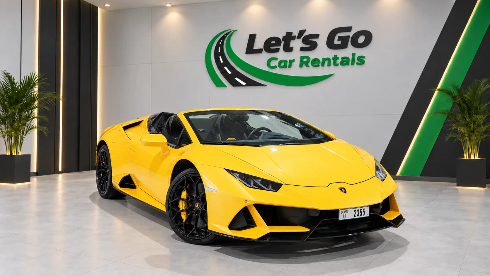 Lamborghini Huracan EVO Spyder 2024 rental in Dubai