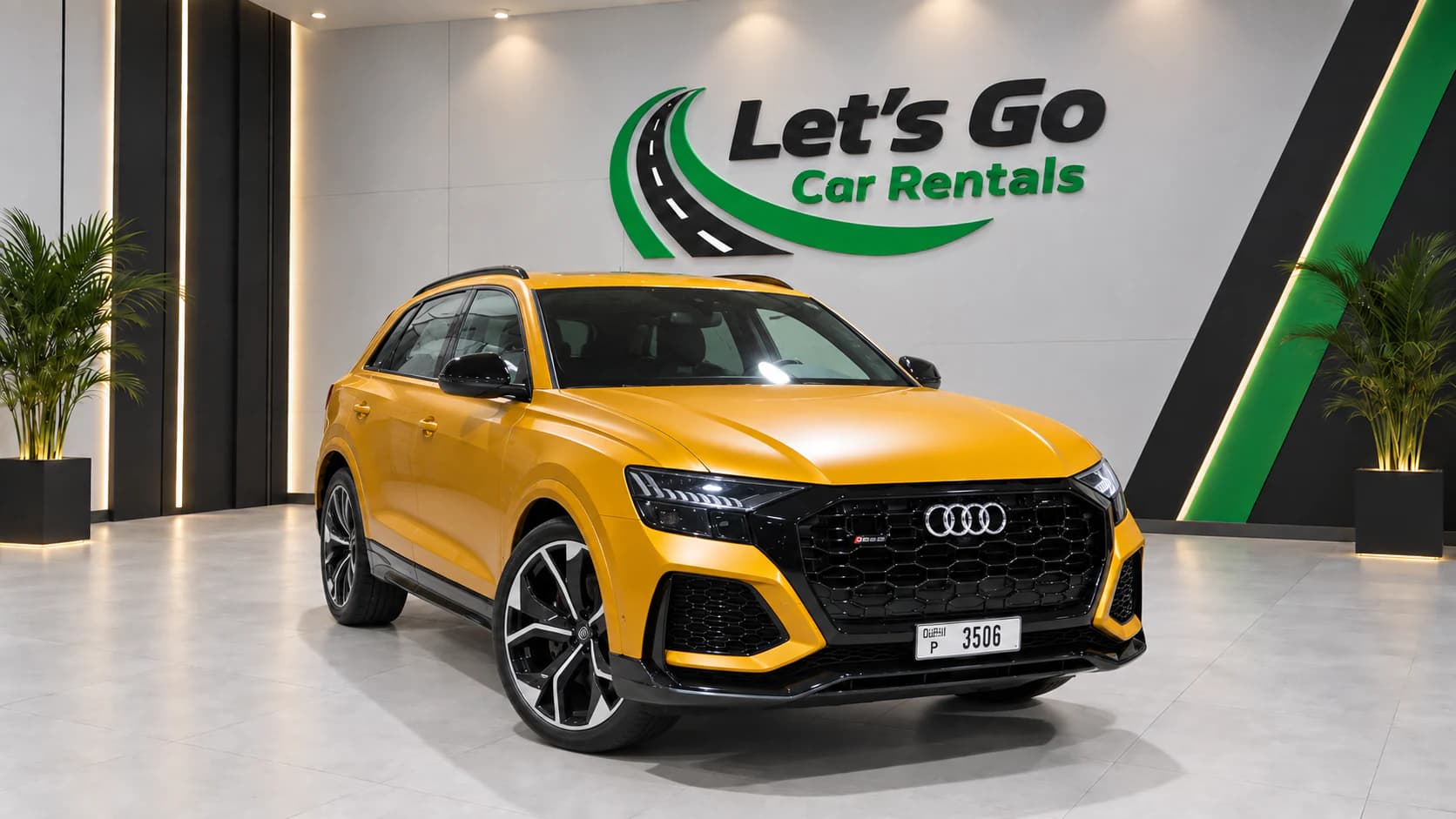 Audi RS Q8 2023 rental in Dubai