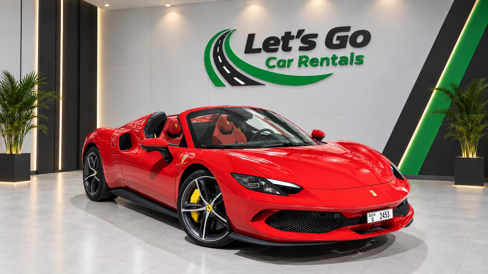 Ferrari 296 GTS 2024 rental in Dubai