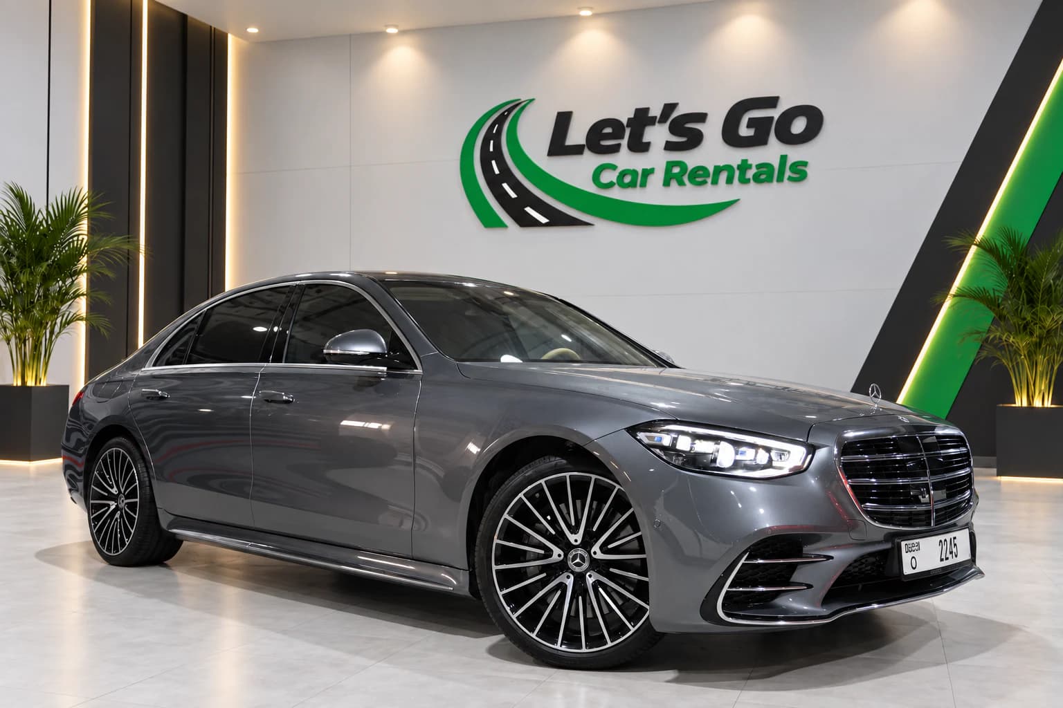 Mercedes S500 AMG 2023 rental in Dubai – view 2