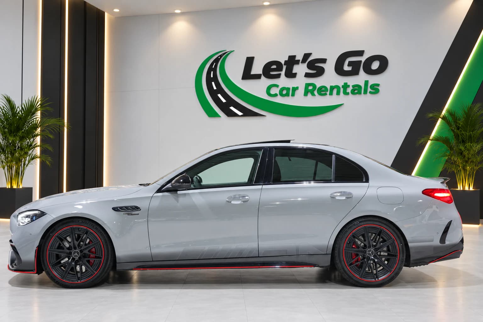 Mercedes C63s AMG (700 HP) E-Performance 2025 rental in Dubai – view 3