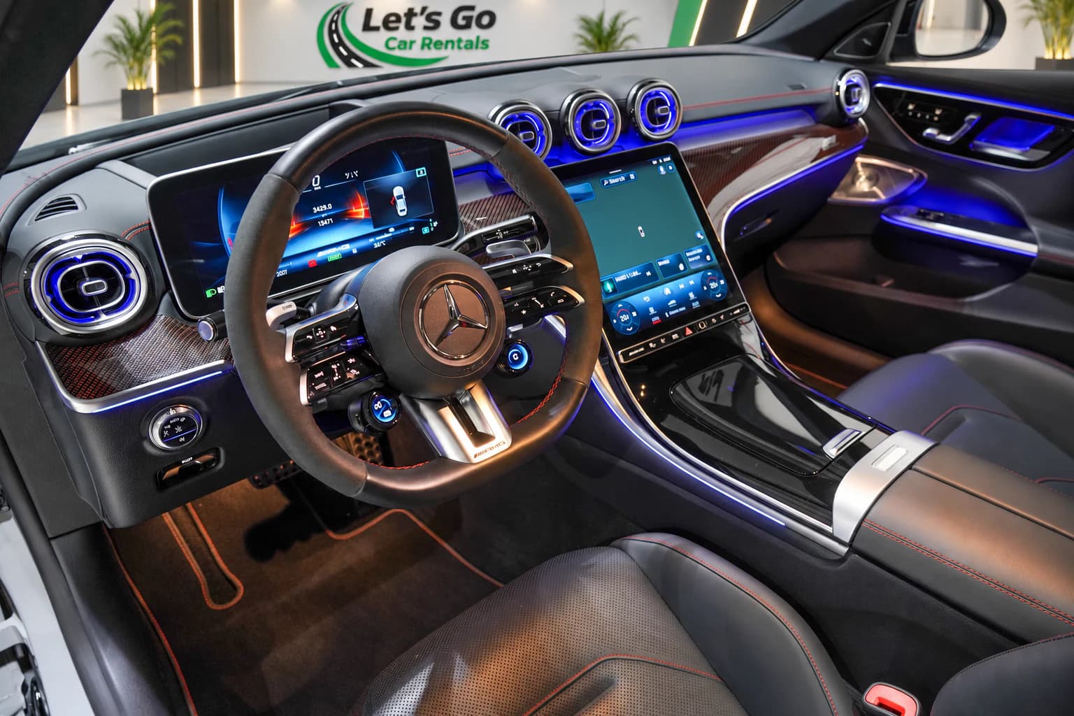 Mercedes C63s AMG (700 HP) E-Performance 2025 rental in Dubai – view 4