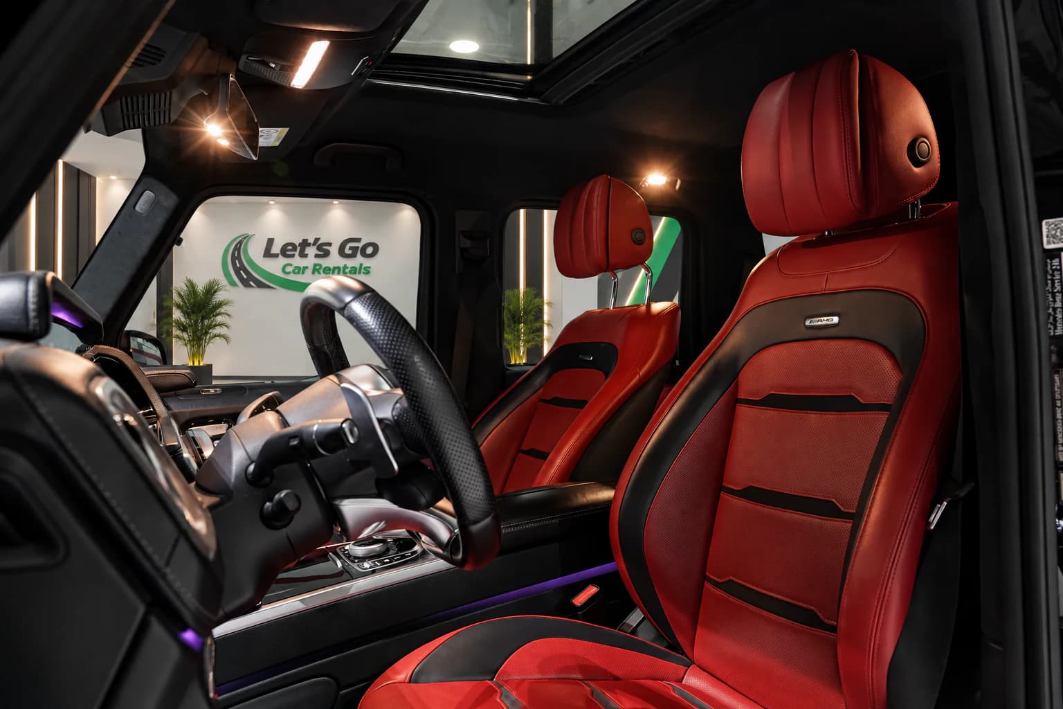 Mercedes G63 AMG 2021 rental in Dubai – view 4