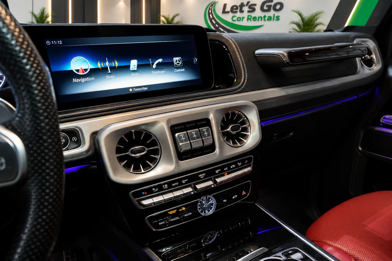 Mercedes G63 AMG 2021 rental in Dubai – view 5