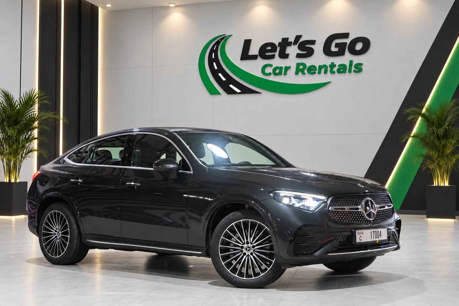Mercedes GLC200 4MATIC Coupe 2025 rental in Dubai – view 2