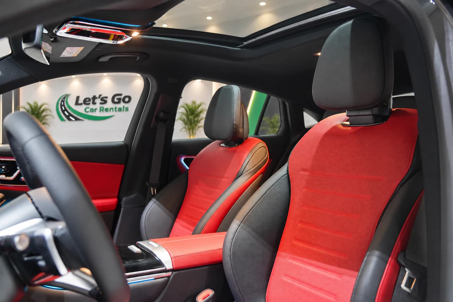 Mercedes GLC200 4MATIC Coupe 2025 rental in Dubai – view 5