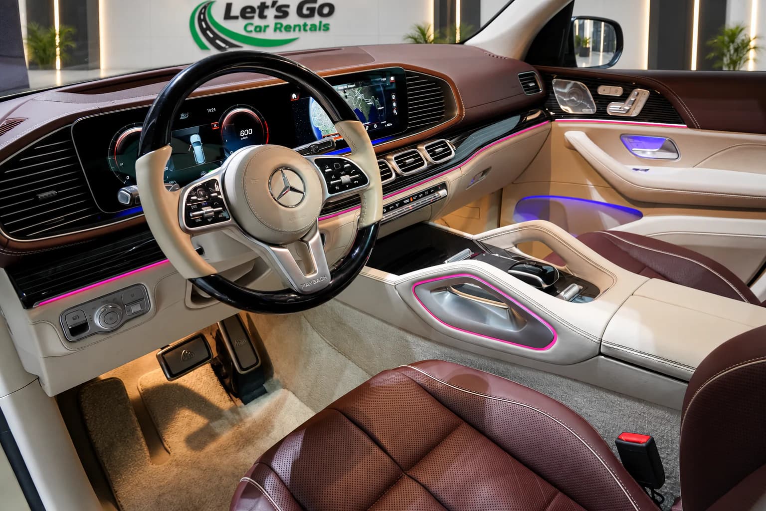 Mercedes GLS 600 MAYBACH 2024 rental in Dubai – view 3