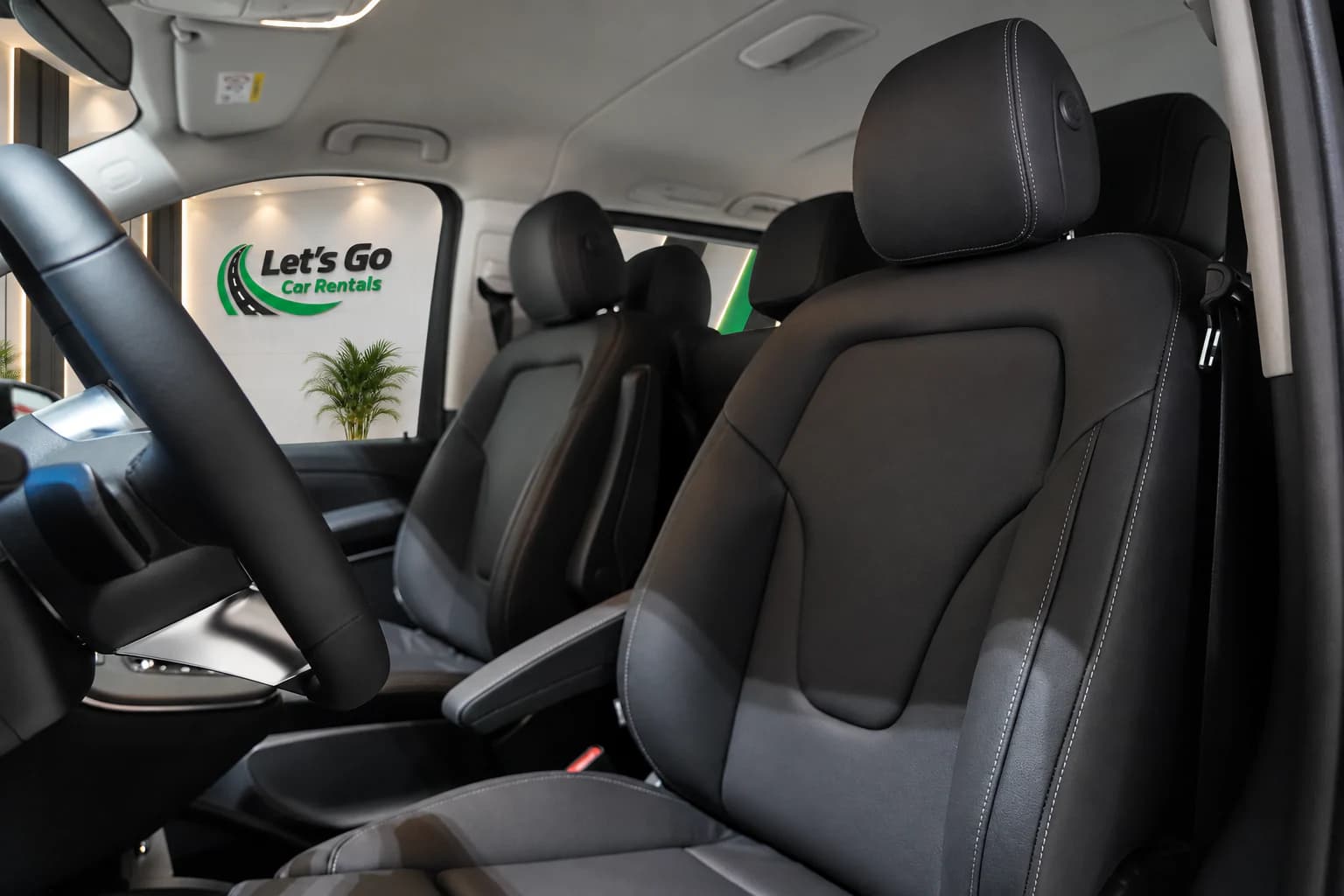 Mercedes V300 2025 rental in Dubai – view 4