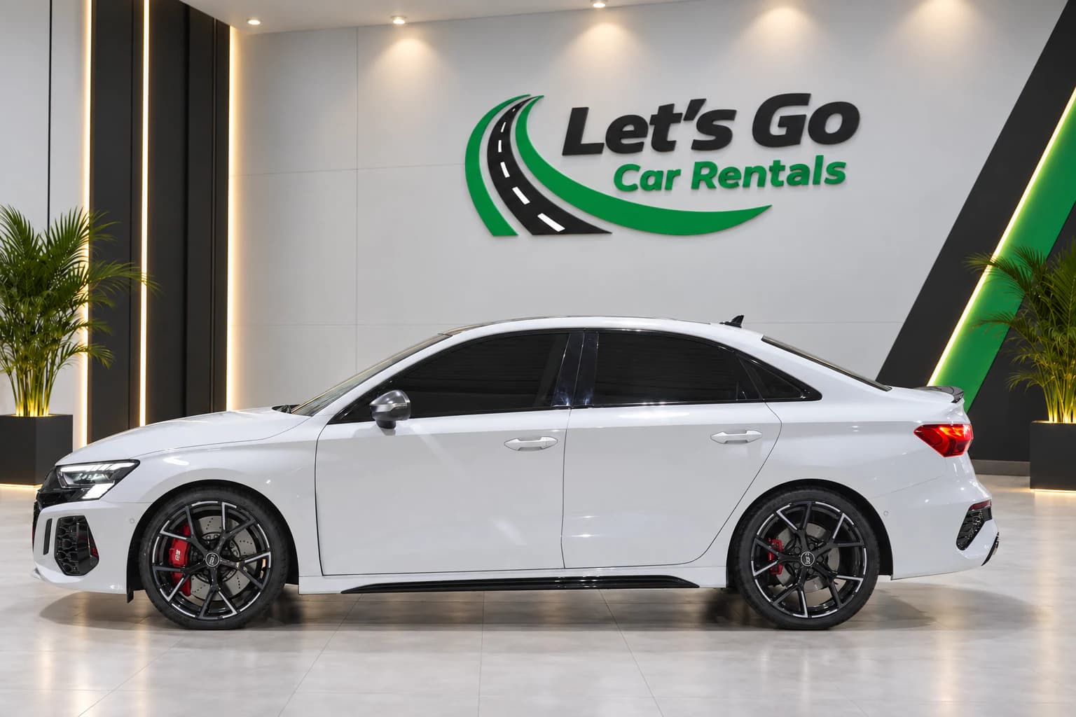 Audi RS 3 2025 rental in Dubai – view 3