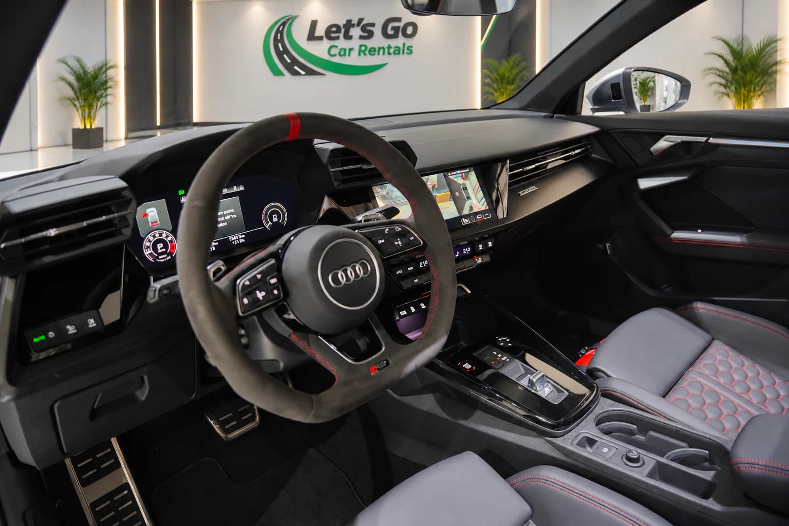 Audi RS 3 2025 rental in Dubai – view 4