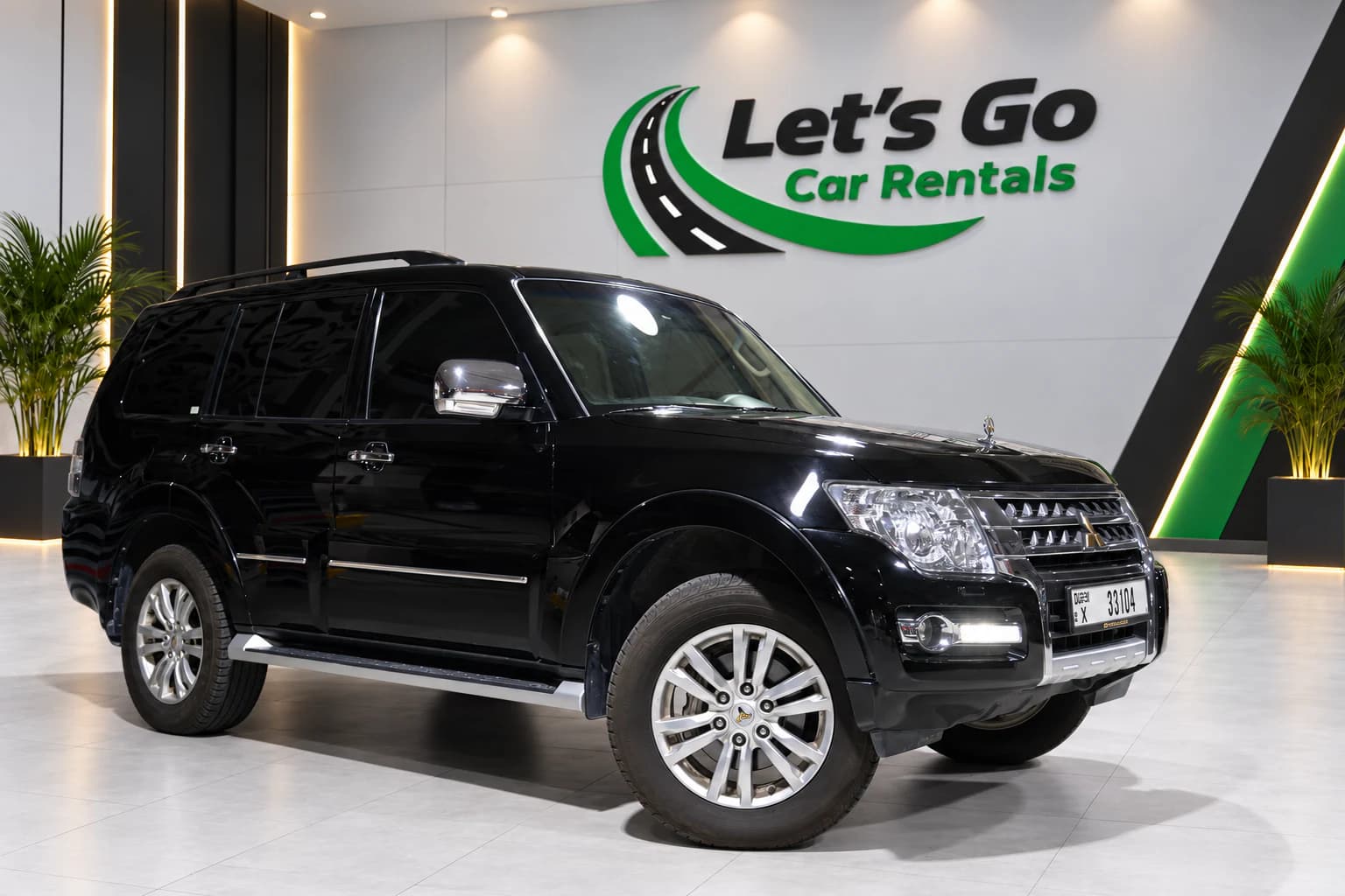 Mitsubishi Pajero 2020 rental in Dubai – view 2