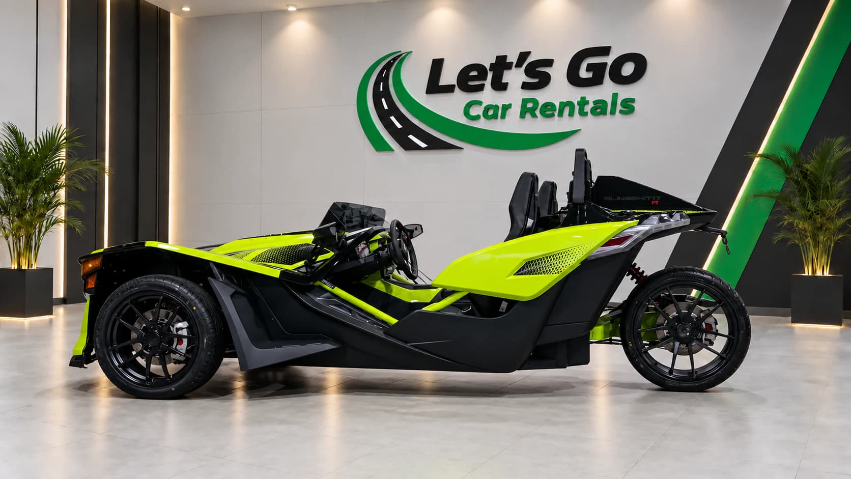 Polaris Slingshot R 2021 rental in Dubai – view 2