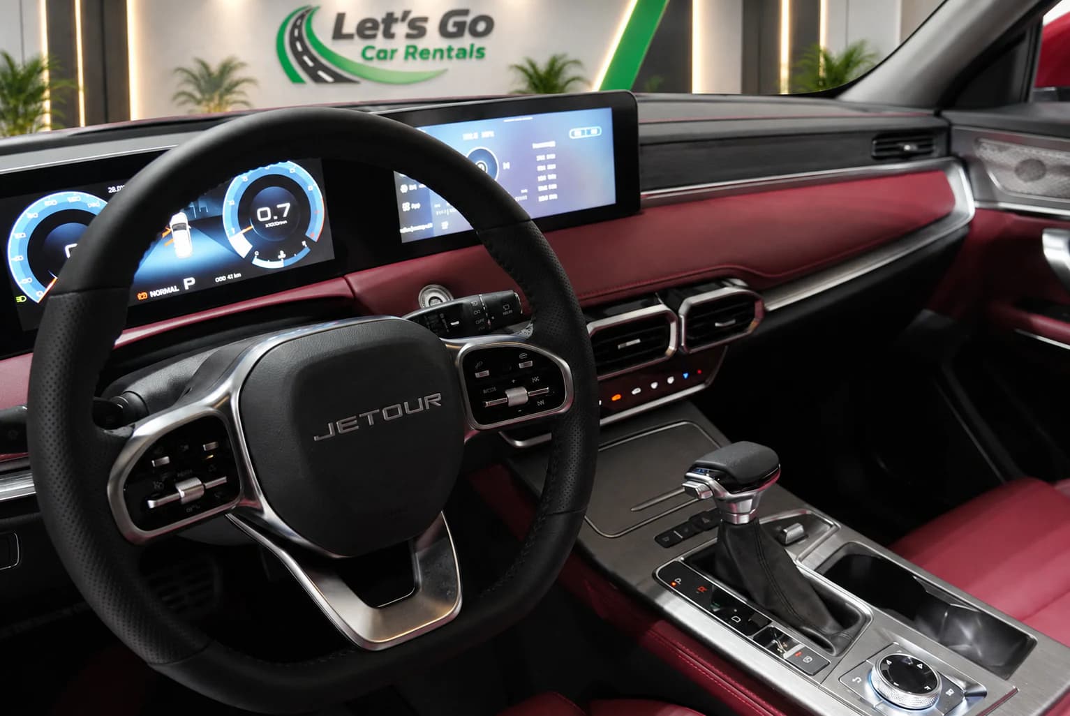 Jetour X70 Plus 2023 rental in Dubai – view 3