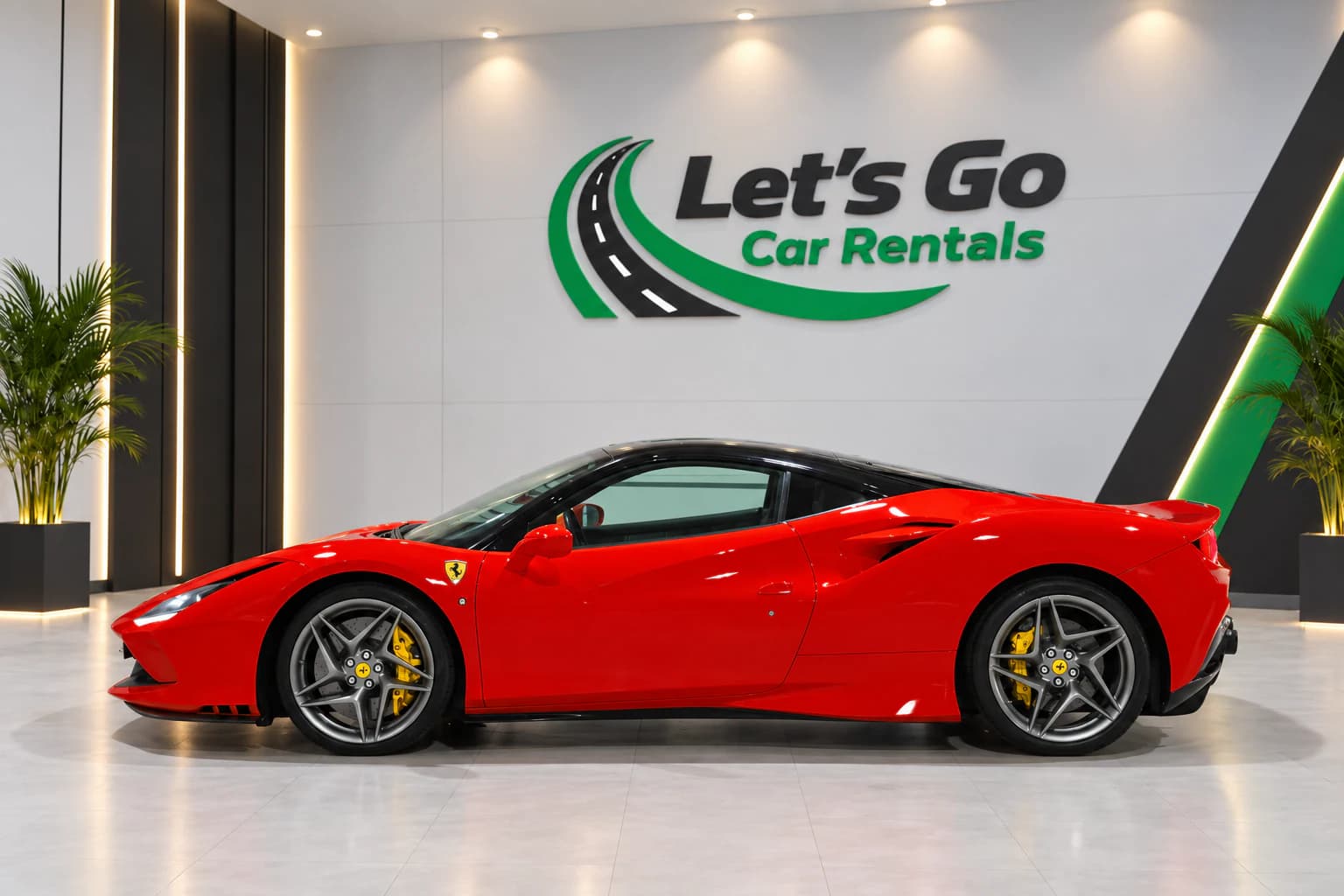 Ferrari F8 Tributo 2023 rental in Dubai – view 3