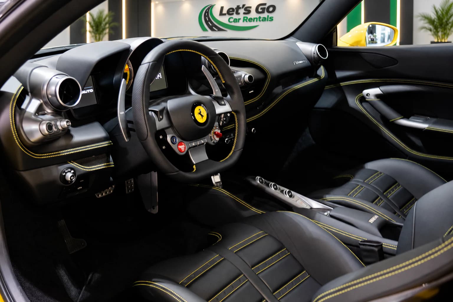 Ferrari F8 Tributo 2023 rental in Dubai – view 4