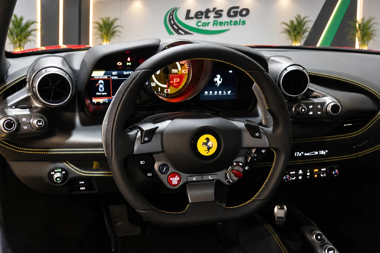 Ferrari F8 Tributo 2023 rental in Dubai – view 5