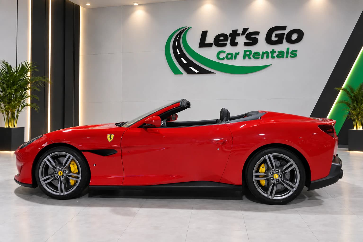 Ferrari Portofino 2020 rental in Dubai – view 2