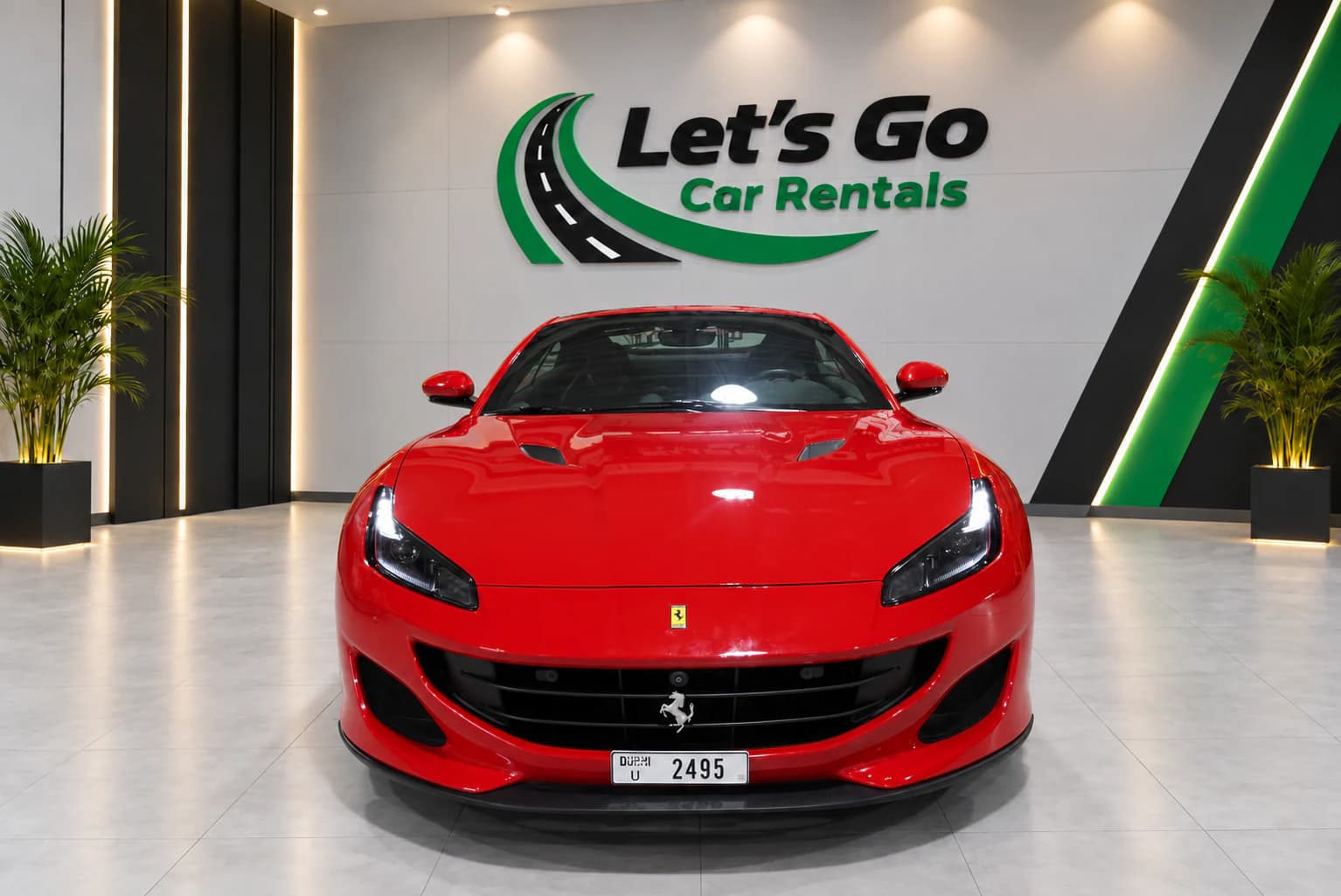 Ferrari Portofino 2020 rental in Dubai – view 4