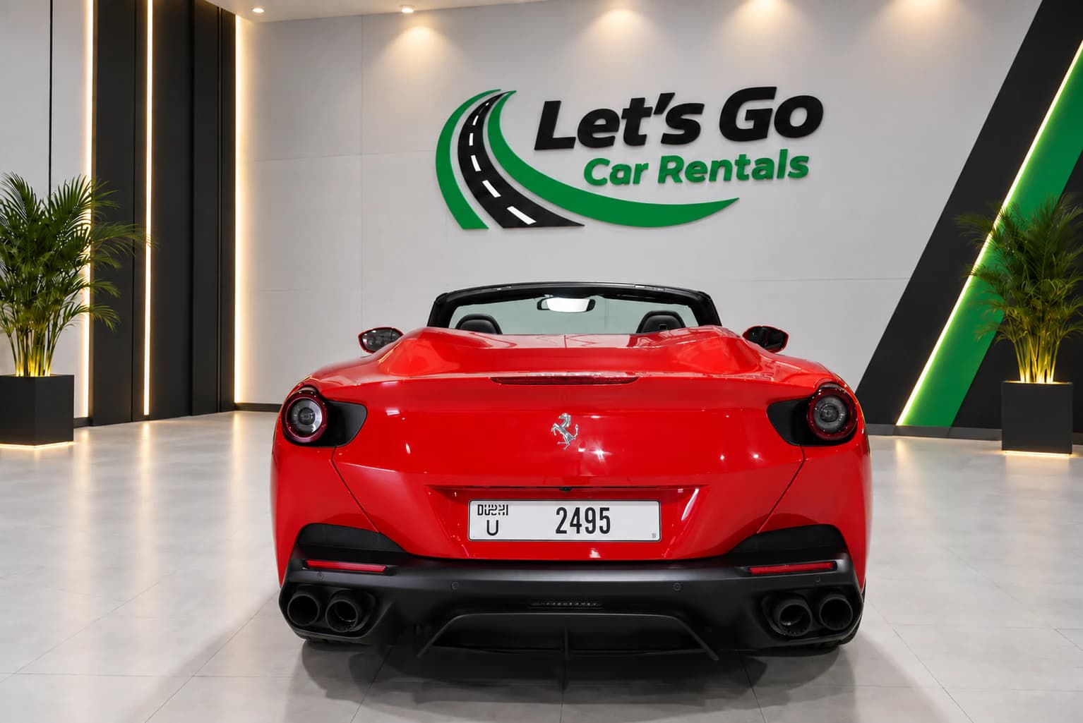 Ferrari Portofino 2020 rental in Dubai – view 5