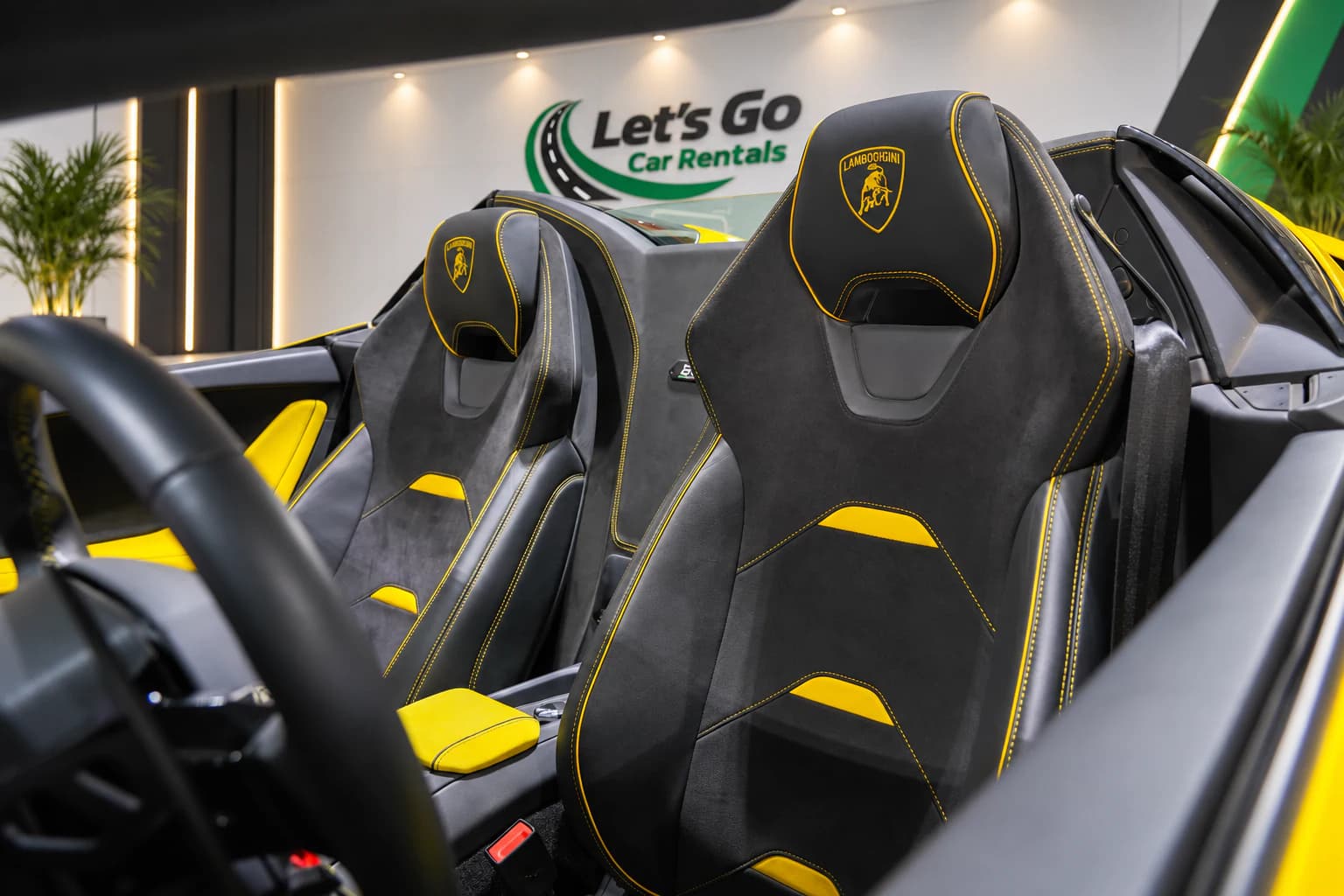 Lamborghini Huracan EVO Spyder 2024 rental in Dubai – view 4