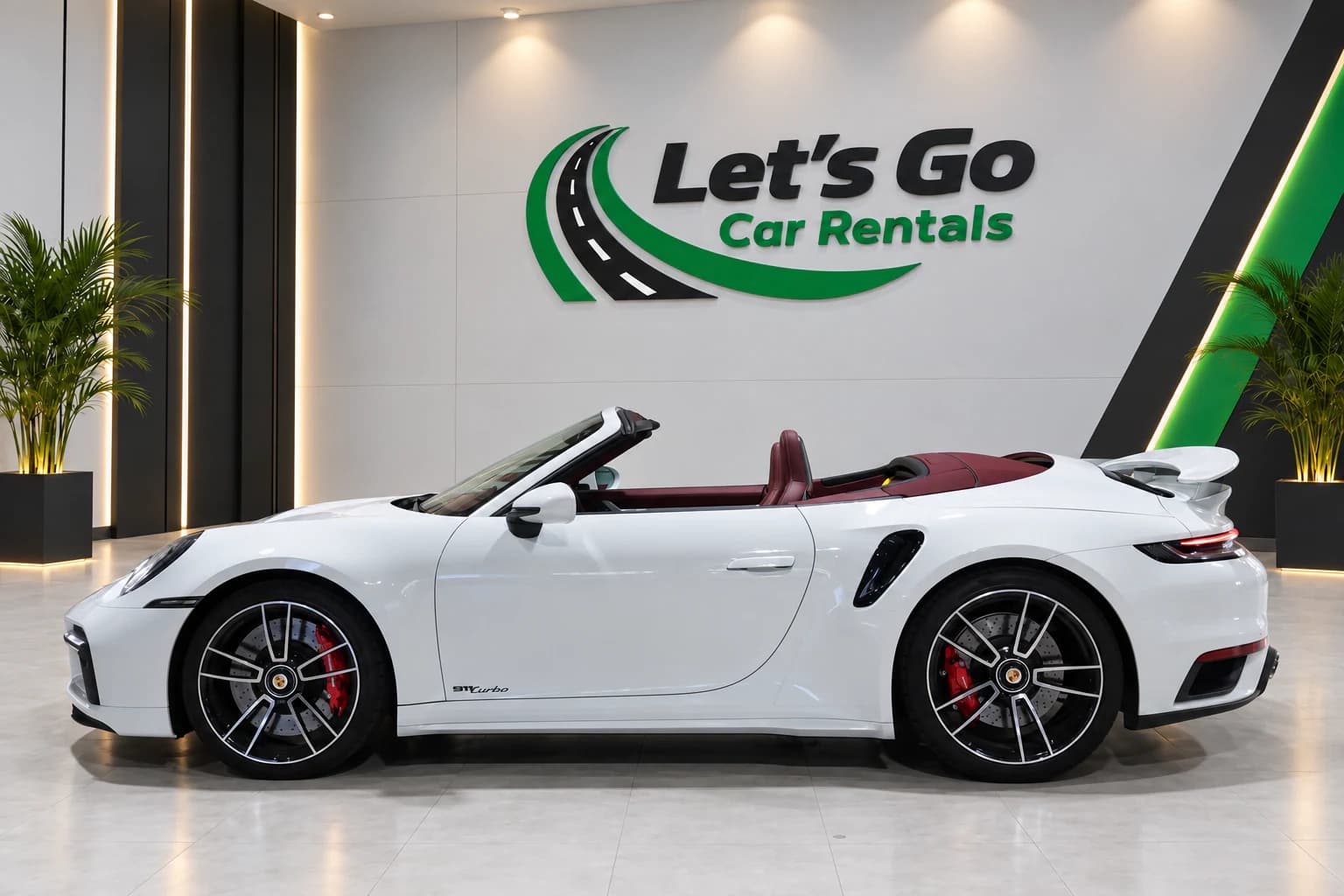 Porsche 911 Turbo Cabriolet 2023 rental in Dubai – view 2