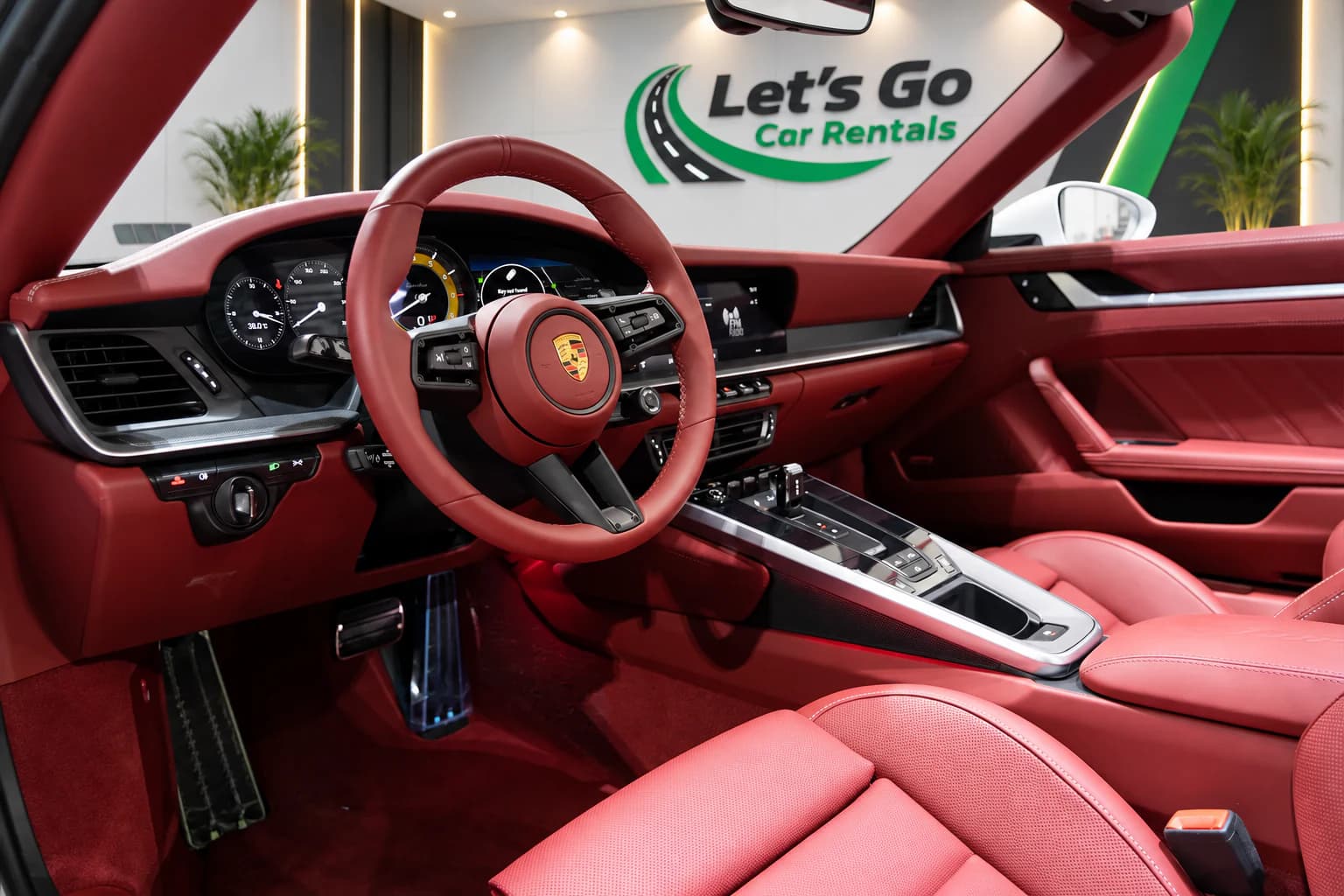 Porsche 911 Turbo Cabriolet 2023 rental in Dubai – view 3