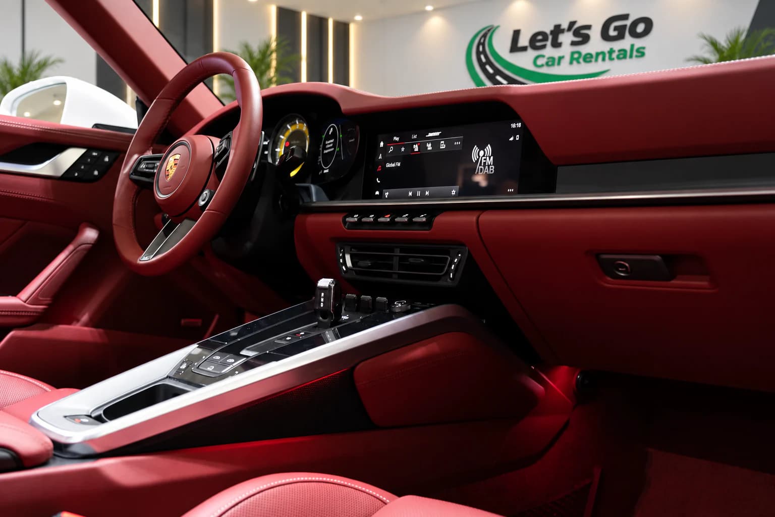 Porsche 911 Turbo Cabriolet 2023 rental in Dubai – view 5