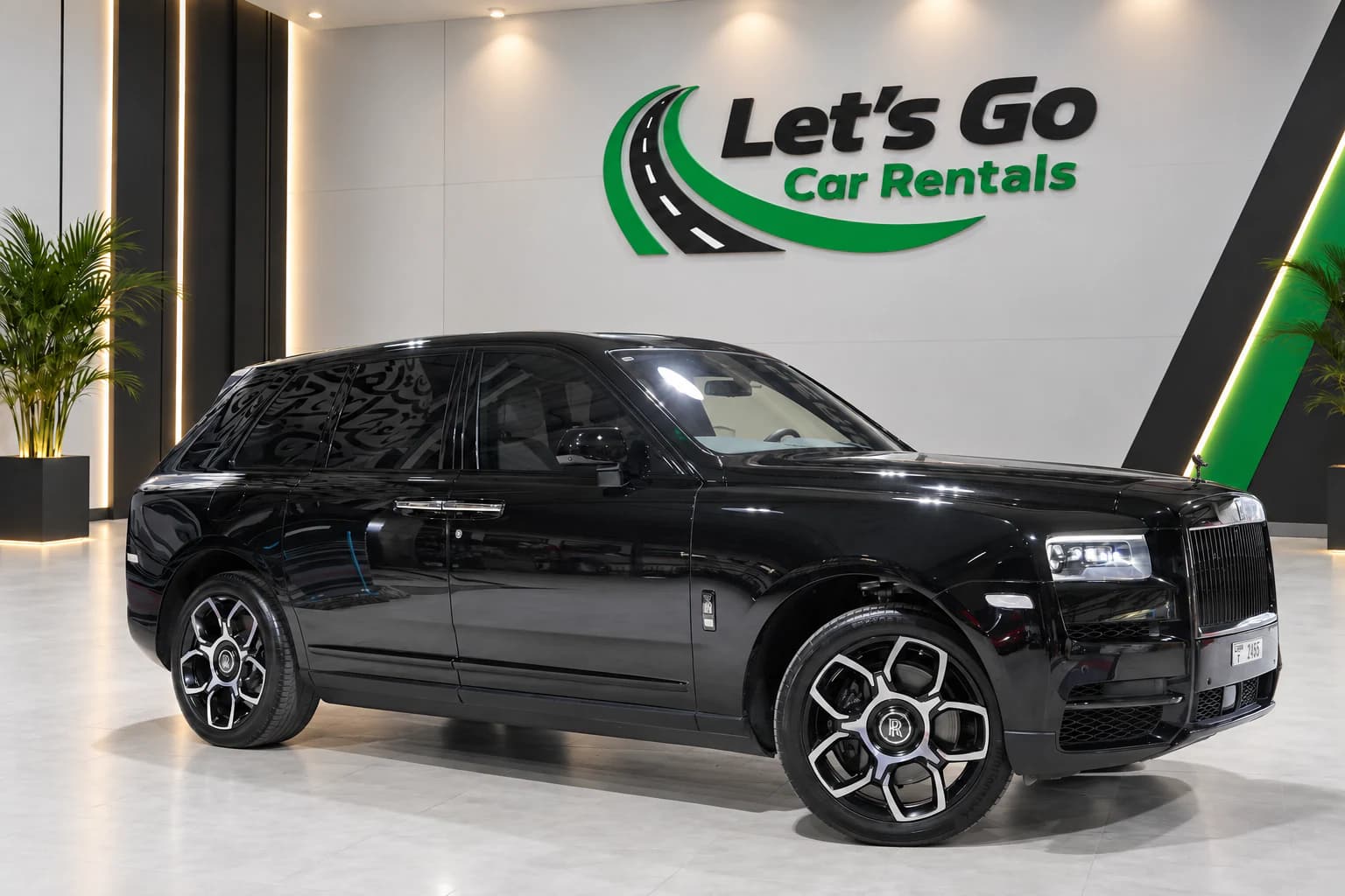 Rolls Royce Cullinan Black-Badge 2023 rental in Dubai – view 2