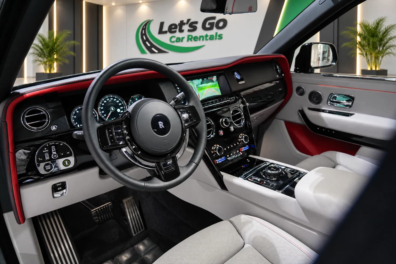 Rolls Royce Cullinan Black-Badge 2023 rental in Dubai – view 4
