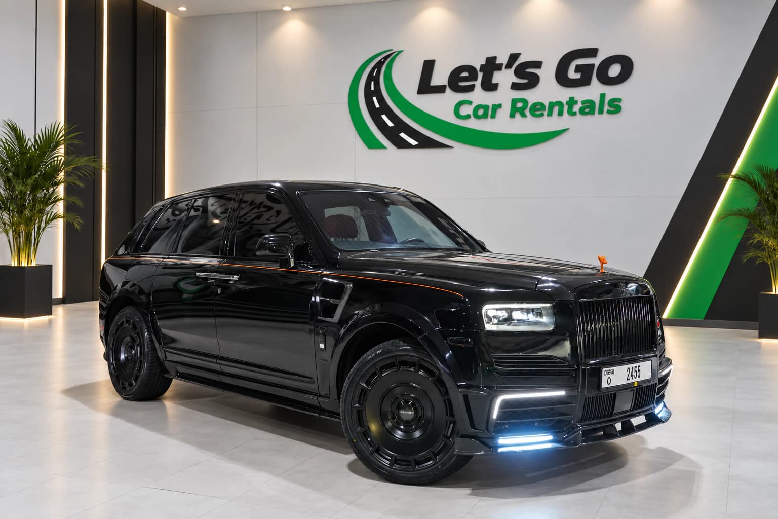 Rolls Royce Cullinan Mansory 2023 rental in Dubai – view 2