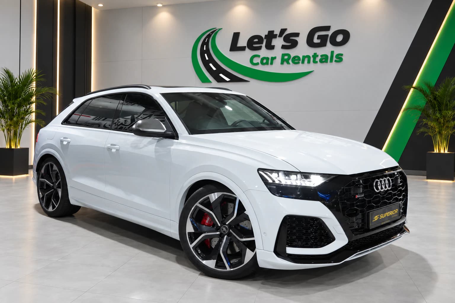 Audi RS Q8 2023 rental in Dubai – view 2