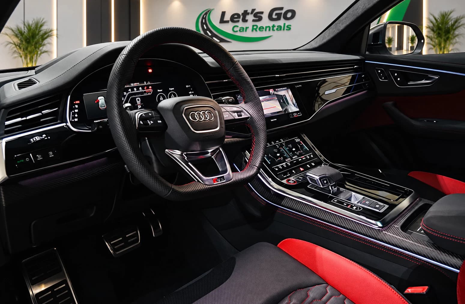 Audi RS Q8 2023 rental in Dubai – view 4