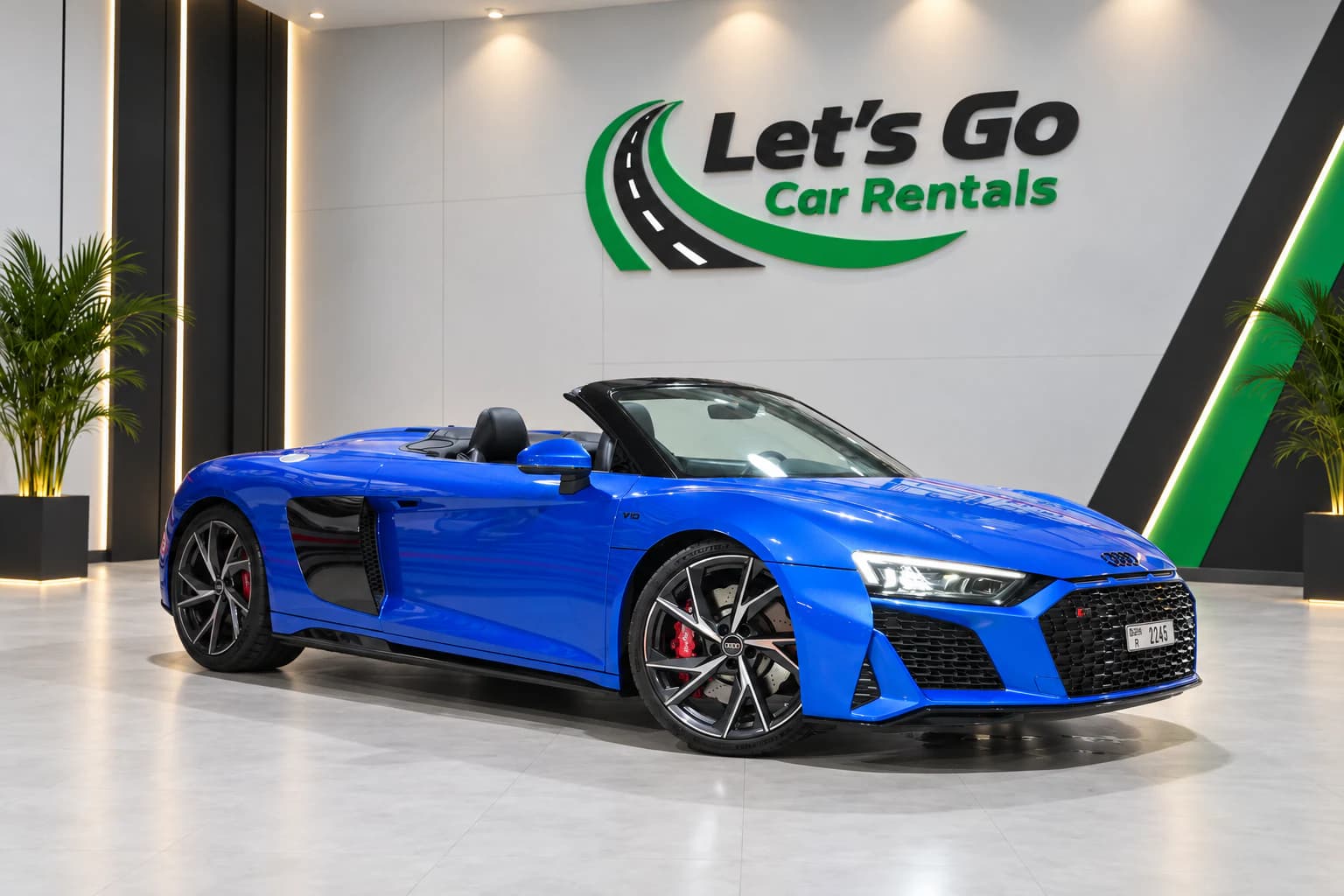 Audi R8 Spyder (V10) 2024 rental in Dubai – view 2