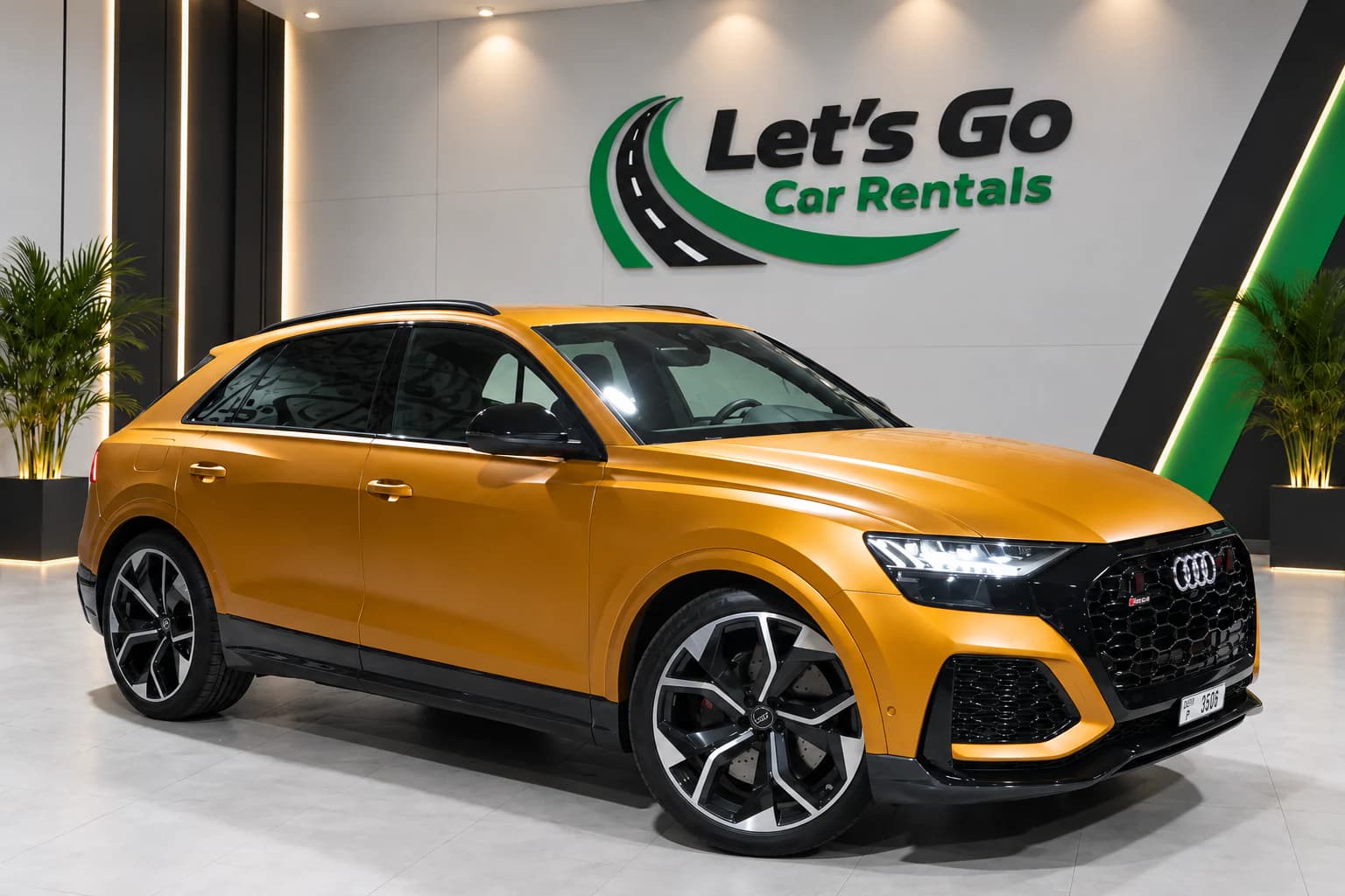 Audi RS Q8 2023 rental in Dubai – view 2