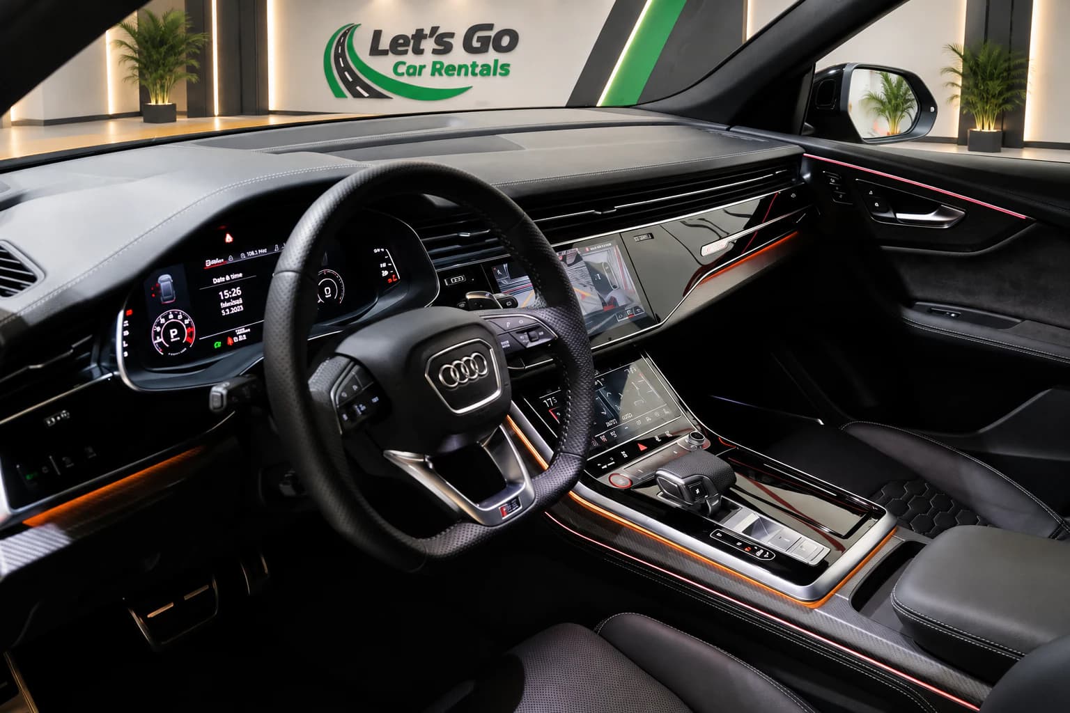 Audi RS Q8 2023 rental in Dubai – view 4