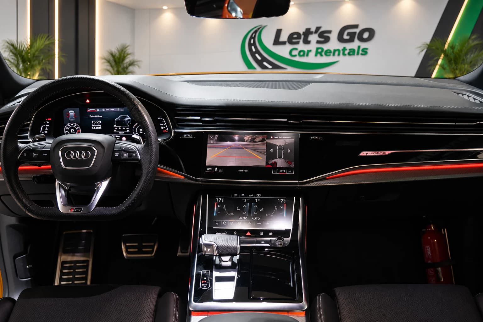 Audi RS Q8 2023 rental in Dubai – view 5