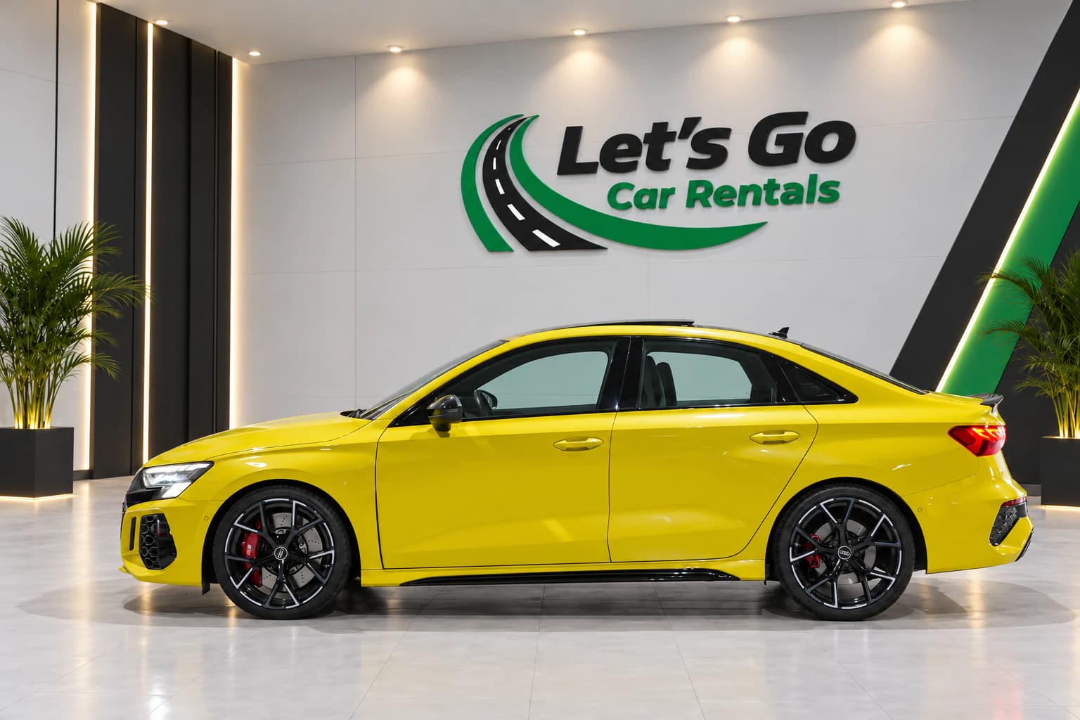 Audi RS 3 2025 rental in Dubai – view 3