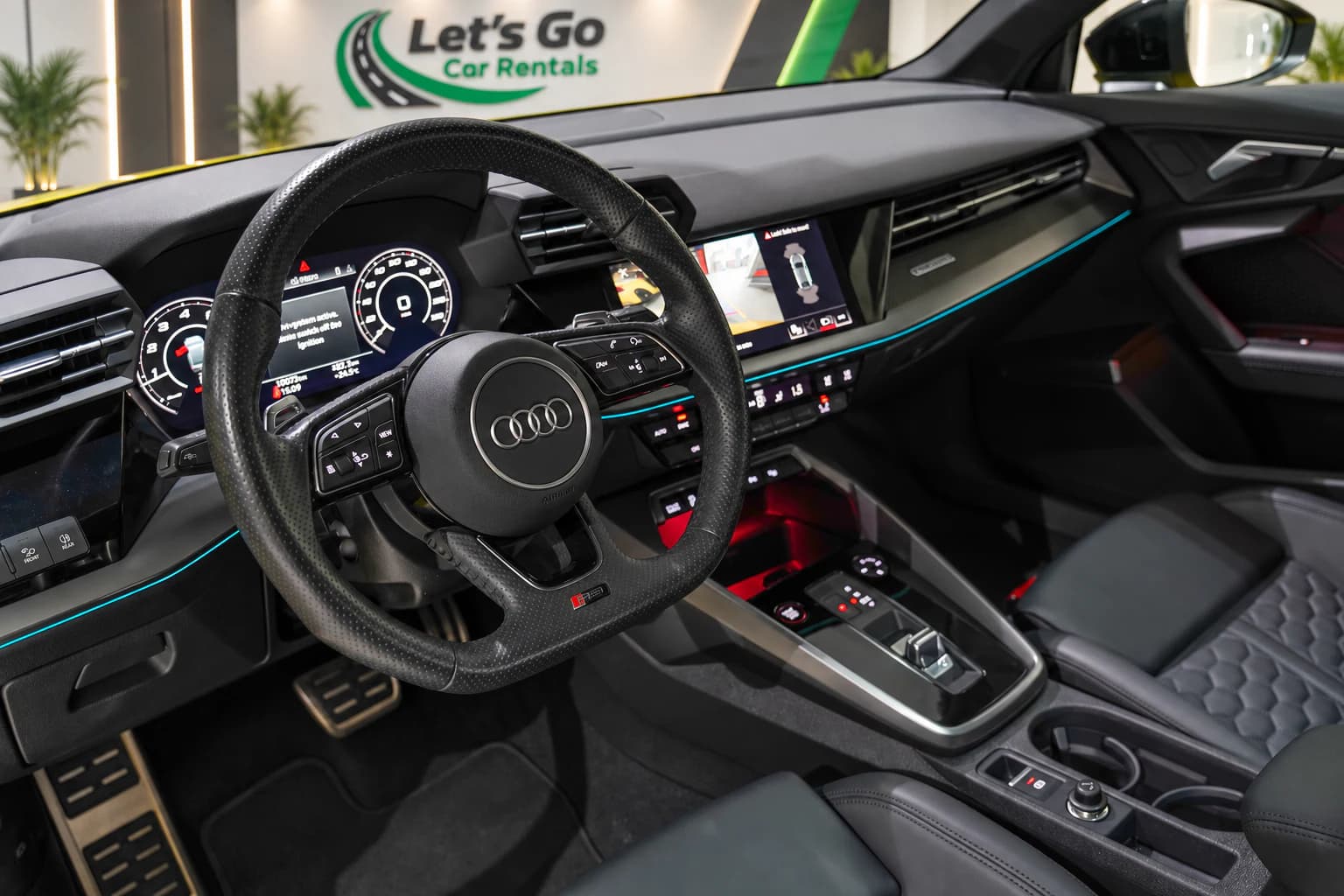 Audi RS 3 2025 rental in Dubai – view 4