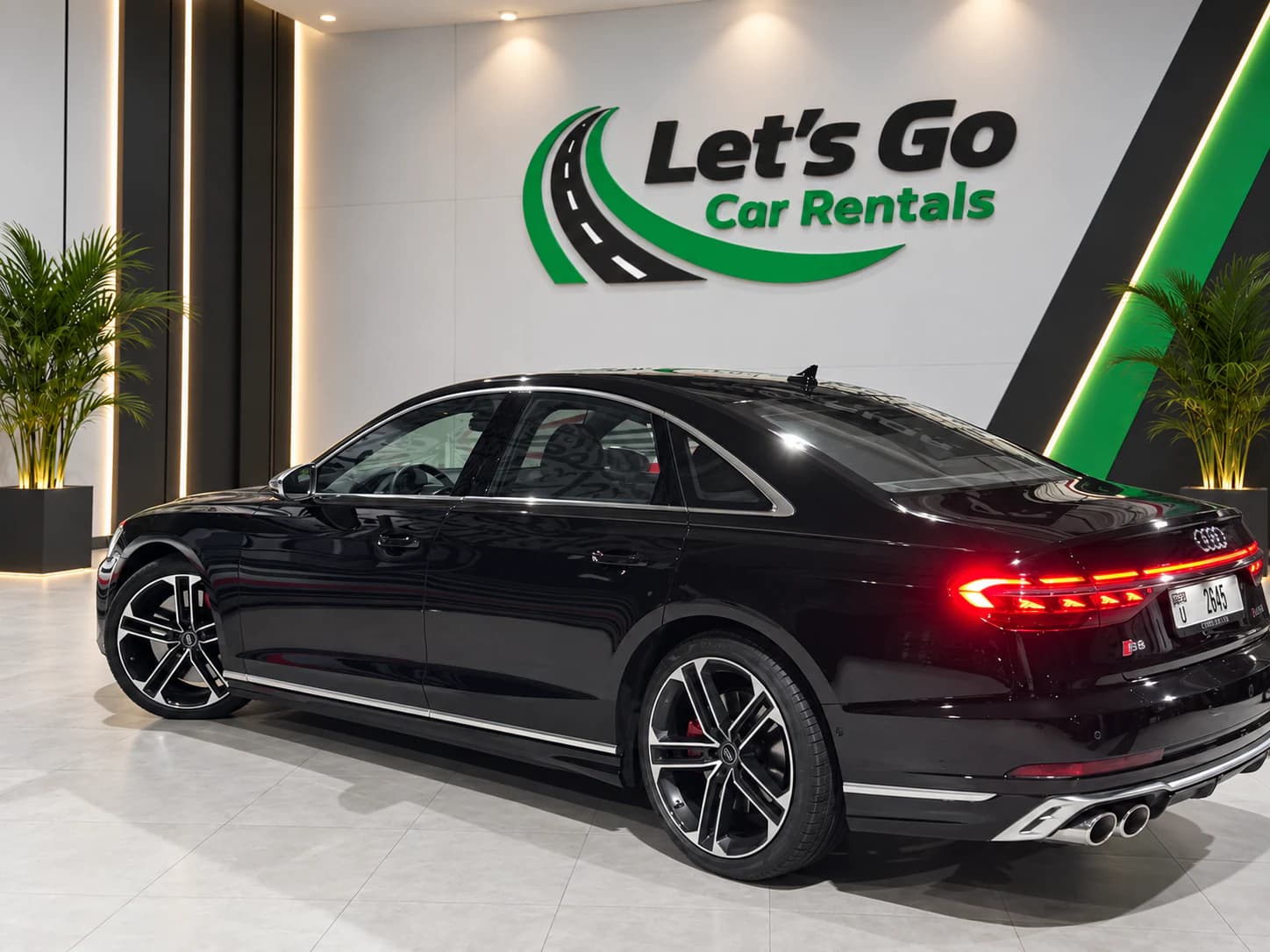 Audi S8 2026 rental in Dubai – view 5