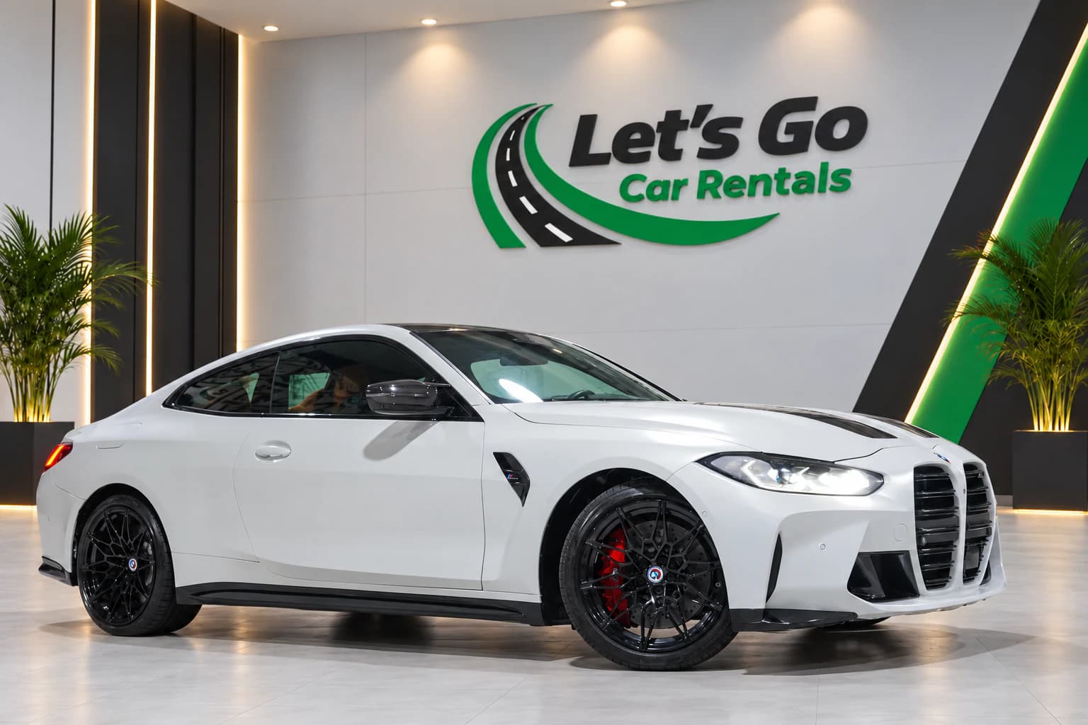 BMW M4 Competition 2023 rental in Dubai – view 2