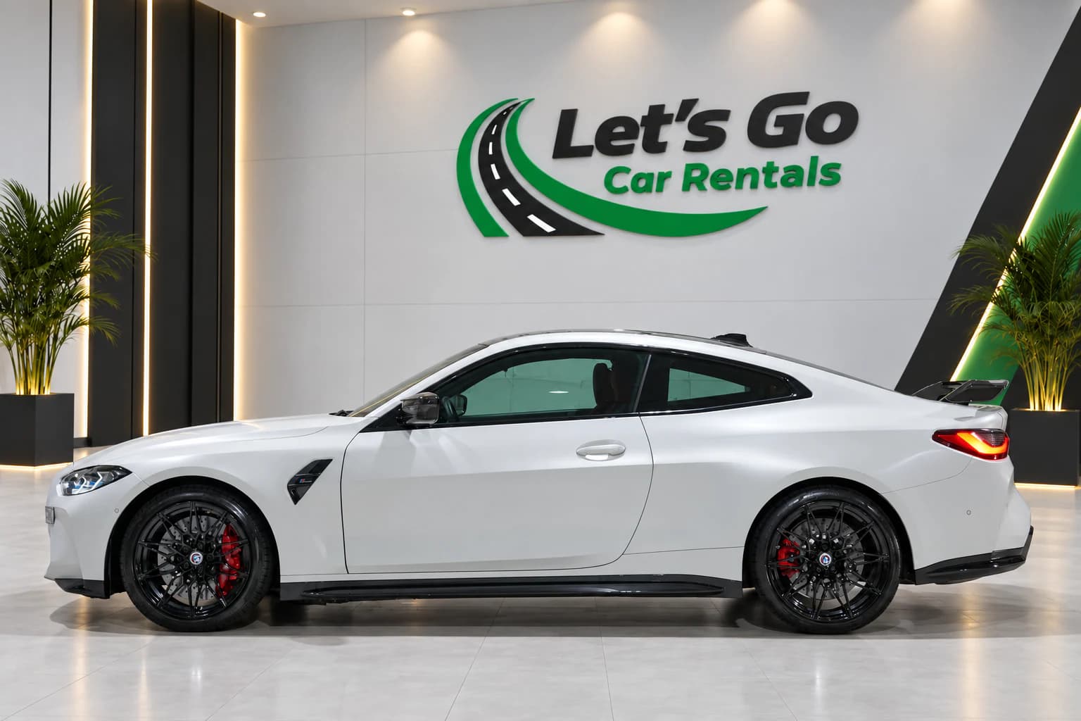 BMW M4 Competition 2023 rental in Dubai – view 3