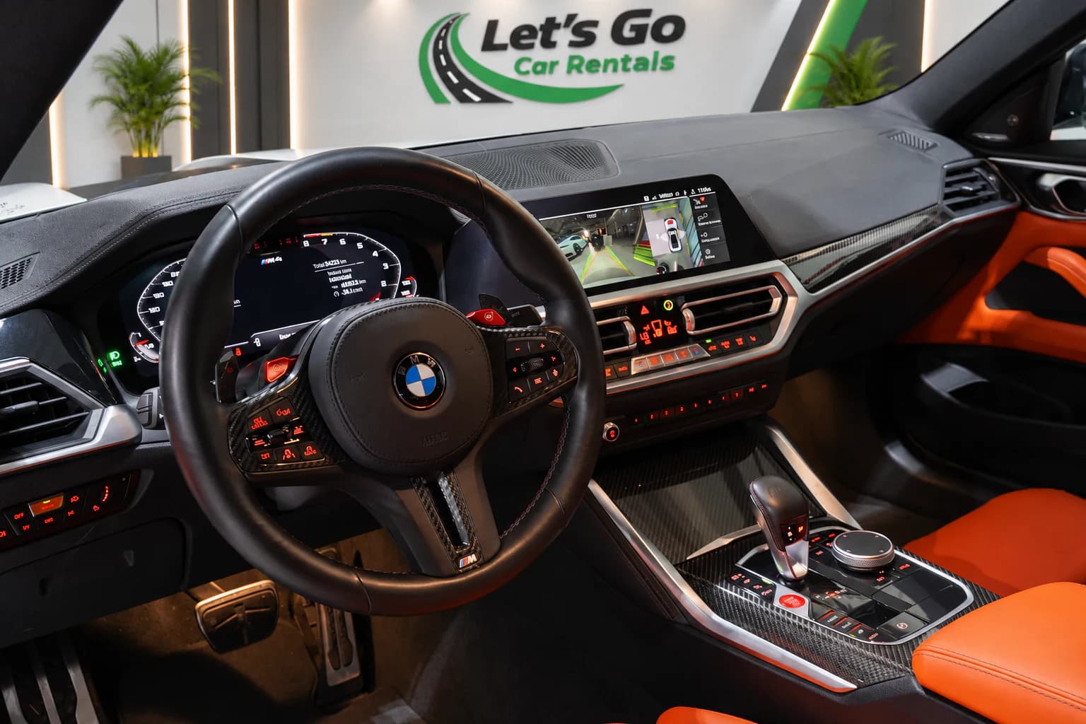 BMW M4 Competition 2023 rental in Dubai – view 4