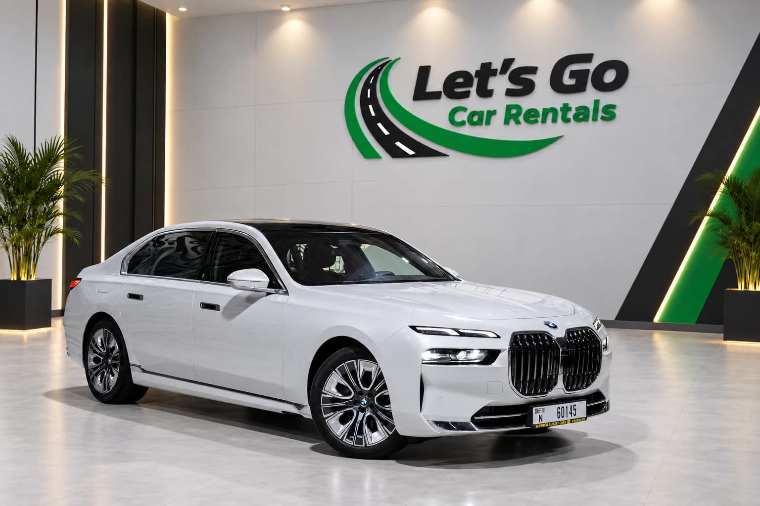 BMW 740i 2024 rental in Dubai – view 2