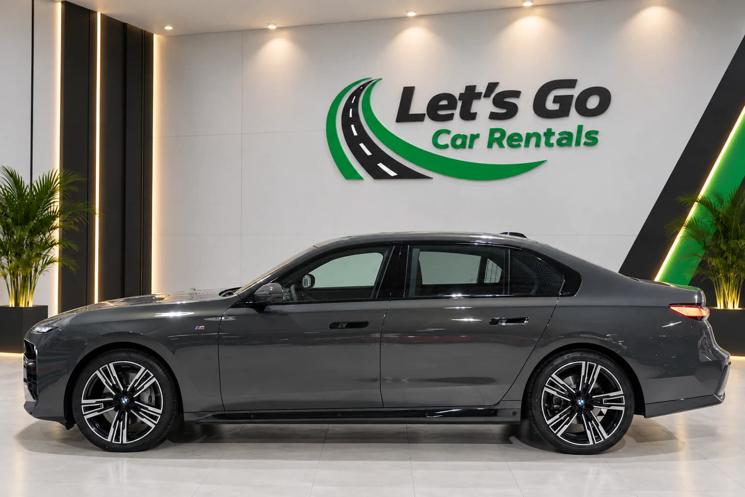 BMW 740i 2024 rental in Dubai – view 2