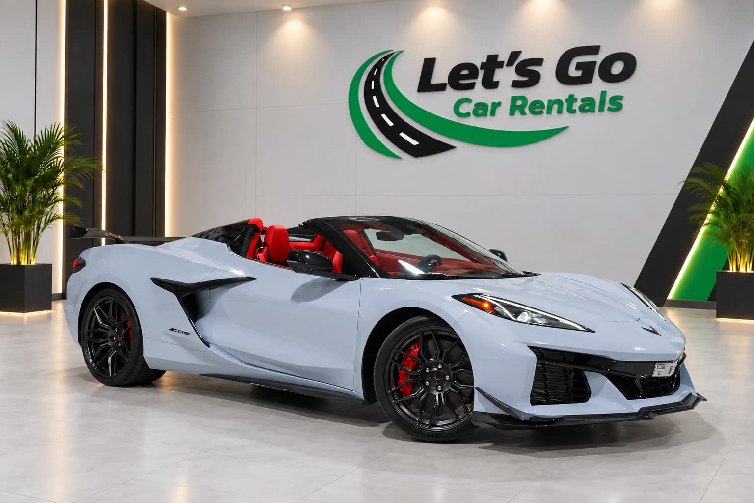 Chevrolet Corvette Stingray C8 Z06 2024 rental in Dubai – view 2