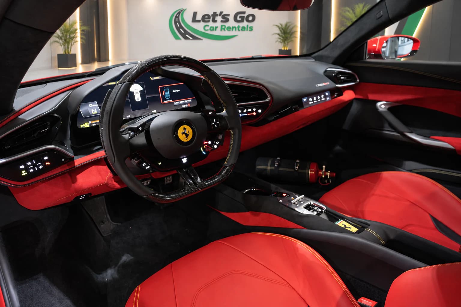Ferrari 296 GTB 2024 rental in Dubai – view 4