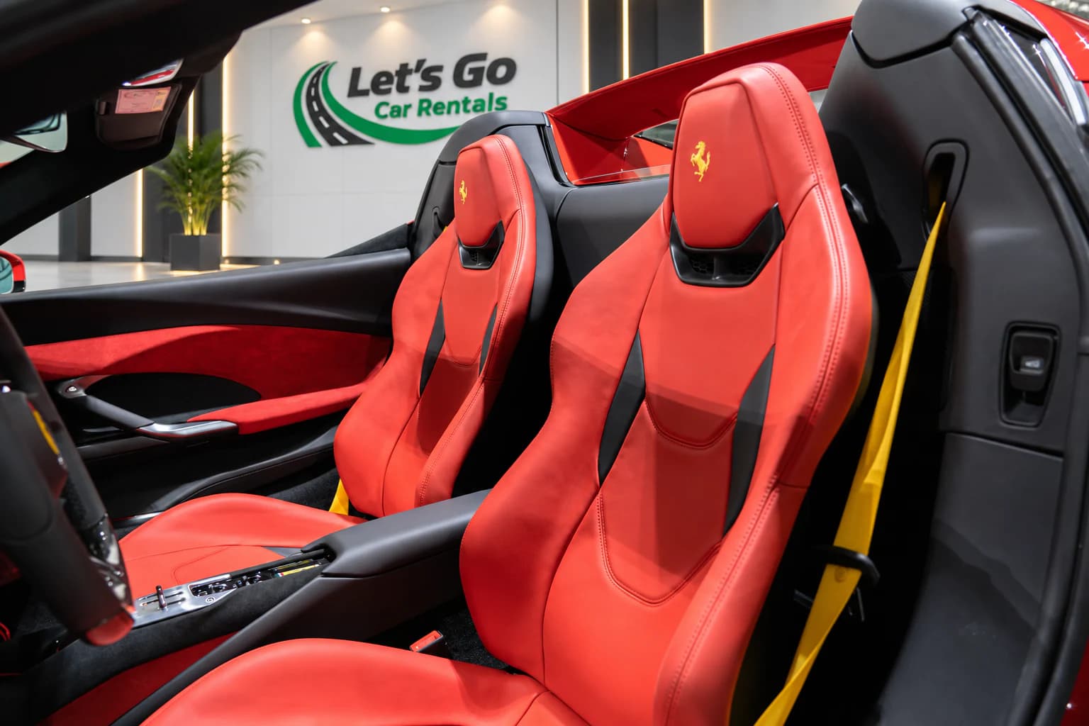 Ferrari 296 GTS 2024 rental in Dubai – view 5